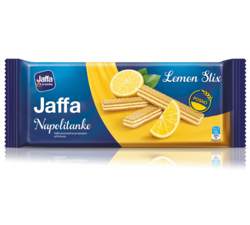 Jaffa Napolitanke Lemon sticks 160g - Jaffa fabrika biskvita i keksa